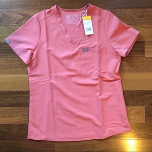 Coral Figs Scrub Set: S Catarina Top XS Yola Pants